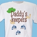 Dad's Keepers Fisherman Personalized T-Shirt - PGS3512X