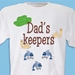 Dad's Keepers Fisherman Personalized T-Shirt - PGS3512X