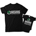 Achievement Unlocked Fatherhood and New Character Created Dad and Child Shirts - DAL2035-2045