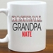Baseball Dad Personalized Ceramic Mug - PGS2148540BAS