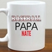 Baseball Dad Personalized Ceramic Mug - PGS2148540BAS