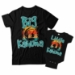 Big Kahuna and Little Kahuna Matching Dad and Child Shirts - DDS1005-1006