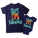 Big Kahuna and Little Kahuna Matching Dad and Child Shirts - DDS1005-1006