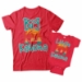 Big Kahuna and Little Kahuna Matching Dad and Child Shirts - DDS1005-1006