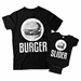 Burger and Slider Matching Father and Child Shirts - DDS1011-1012