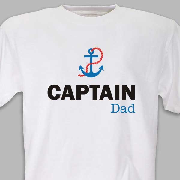 Captain Dad T-Shirt 