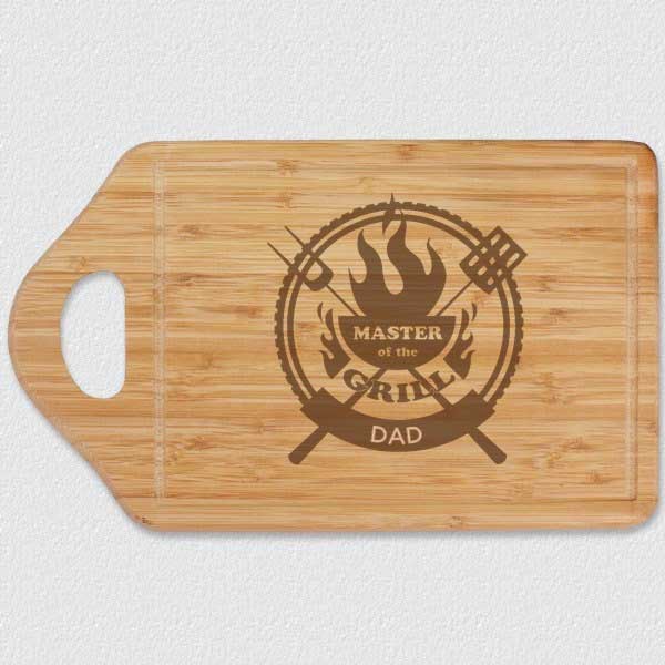Dad Master of the Grill Cutting Board 