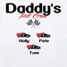 Dad's Pit Crew Racing Personalized T-Shirt - PGS36219X