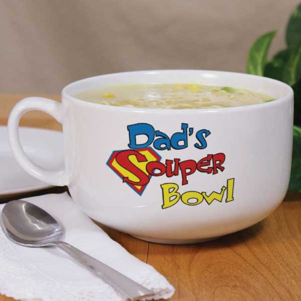 Dads Super Bowl Soup Bowl 