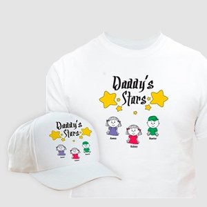 Daddys Stars Personalized Gift Set 