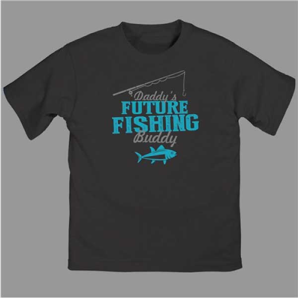 Fishing Dad & Daddy's Future Fishing Buddy T-Shirt Set