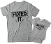 Fixed It and Broke It Matching Dad and Baby Shirts - DAL3007-3008