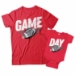 Game Day Football Matching Dad and Child Matching Shirts - DDS1027-1028