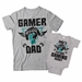Gamer Dad and Dad's Future Gaming Buddy Matching Dad and Baby Shirts - DDS1029-1030