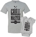 Grill Master and Grill Novice Matching Dad and Child Shirts - DAL2081-2082