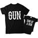 Gun and Son of a Gun Matching Shirts for Father and Son - DAL1244-1245