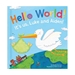 Hello World! For Boys Personalized Board Book - BKS290