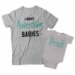 I Make Awesome Babies and Proof Matching Dad and Baby Shirts - DDS1035-1036