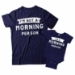 I'm Not a Morning Person and I'm a Morning Person Matching Father and Baby Shirts - DDS1031-1032