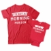 I'm Not a Morning Person and I'm a Morning Person Matching Father and Baby Shirts - DDS1031-1032