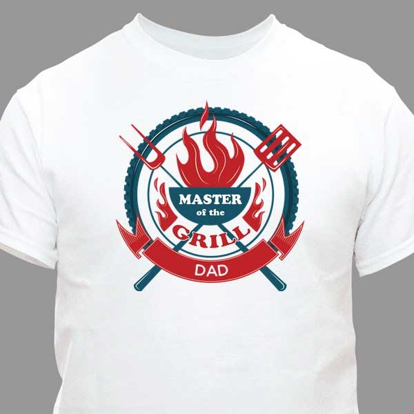 Master of the Grill Dad T-Shirt 