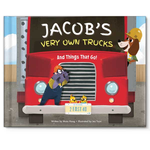 My Very Own® Trucks  (First/last name) Personalized Storybook 