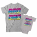 Rad Dad and Rad Like Dad Matching Father and Child Shirts - DDS1045-1046