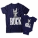 Rock and Roll Matching Dad and Child Shirts - DDS1047-1048