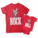Rock and Roll Matching Dad and Child Shirts - DDS1047-1048