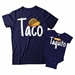 Taco and Taquito Matching Dad and Child Shirts - DDS1051-1052