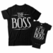 The Boss and The Real Boss Matching Father and Child Shirts - DDS1053-1054