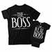 The Boss and The Real Boss Matching Father and Child Shirts - DDS1053-1054