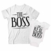 The Boss and The Real Boss Matching Father and Child Shirts - DDS1053-1054