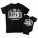 The Legend and The Legacy Matching Dad and Baby Shirts - DDS1055-1056