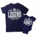 The Legend and The Legacy Matching Dad and Baby Shirts - DDS1055-1056