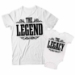 The Legend and The Legacy Matching Dad and Baby Shirts - DDS1055-1056