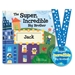 The Super, Incredible Big Brother Book & Medal Personalized Storybook - BKS950