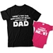 There's This Girl Who Stole My Heart She Calls Me Dad and I Stole Daddy's Heart Dad and Daughter Shirts - DAL1234-1235