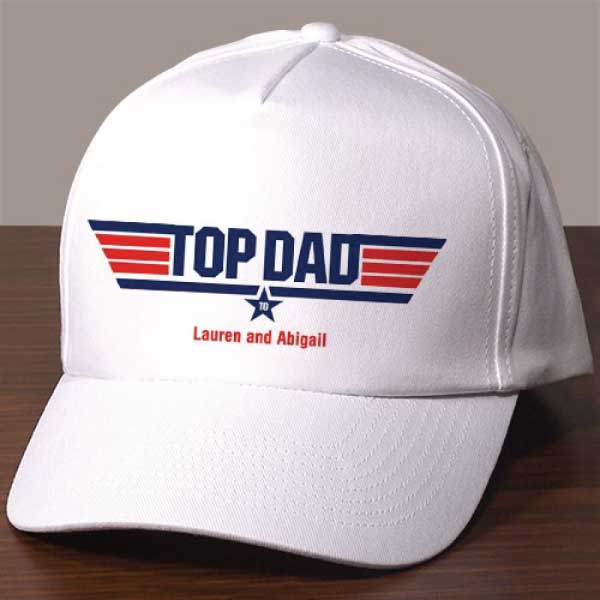 Top Dad Personalized Hat 